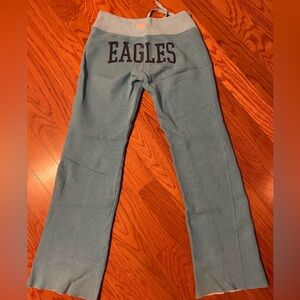 American Eagle Straight Leg Sweatpants Size XS Blue Y2K